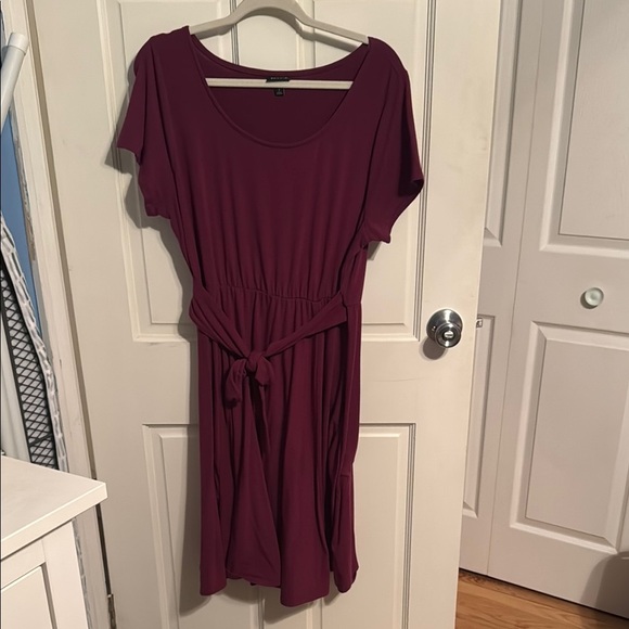 Torrid Deep Purple Midi Dress - Picture 1 of 2